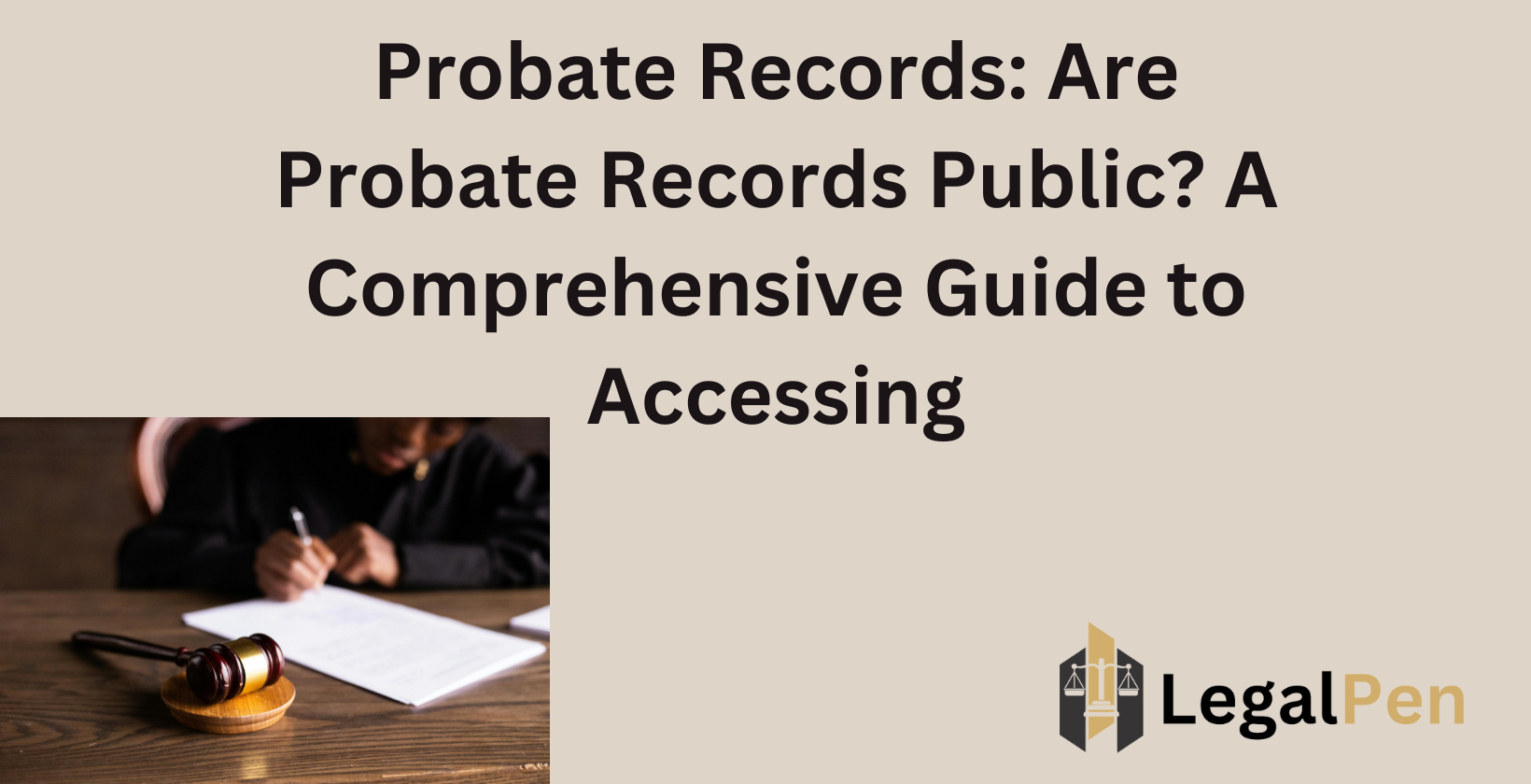 Probate records access guide and public availability