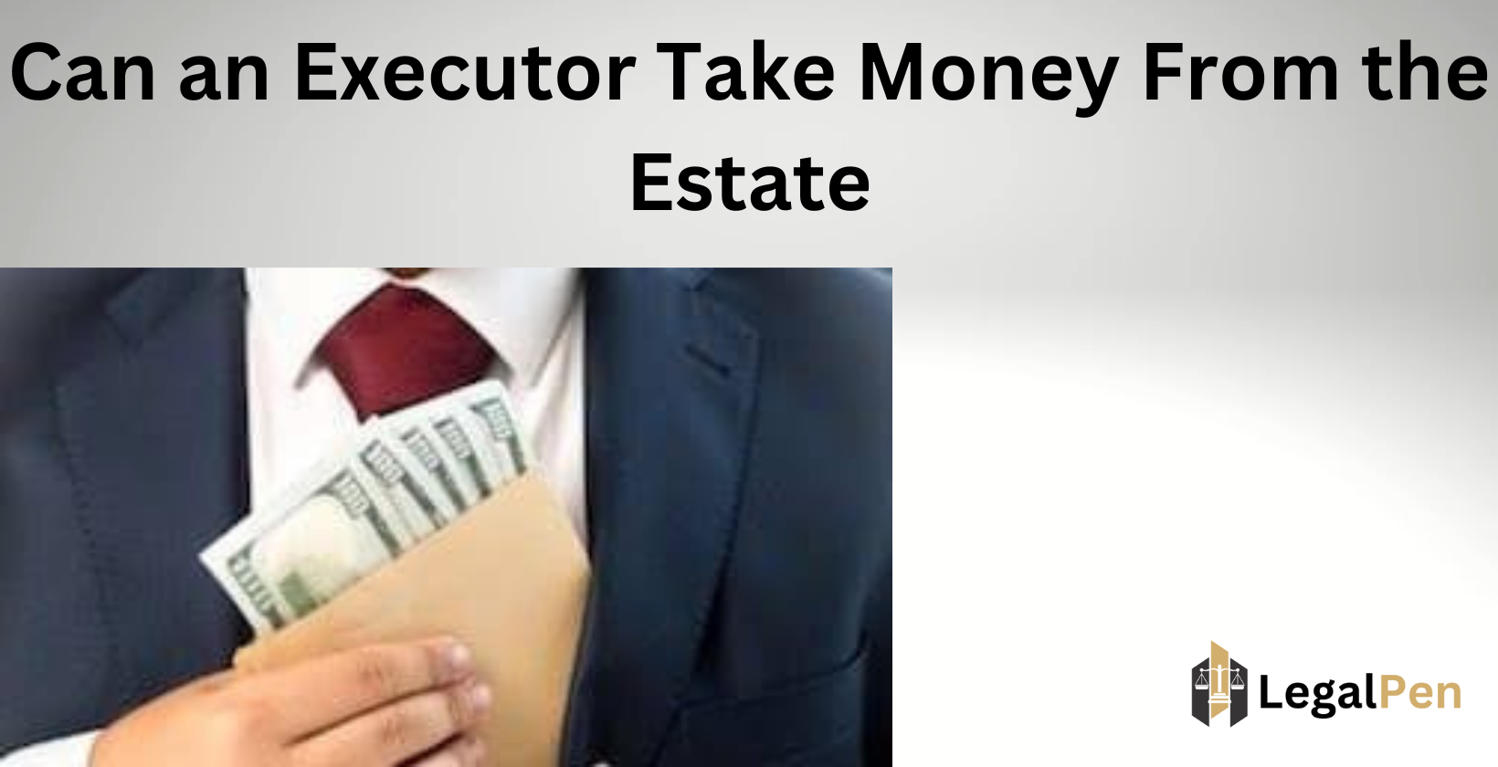 Executor handling estate finances – legal limits explained.