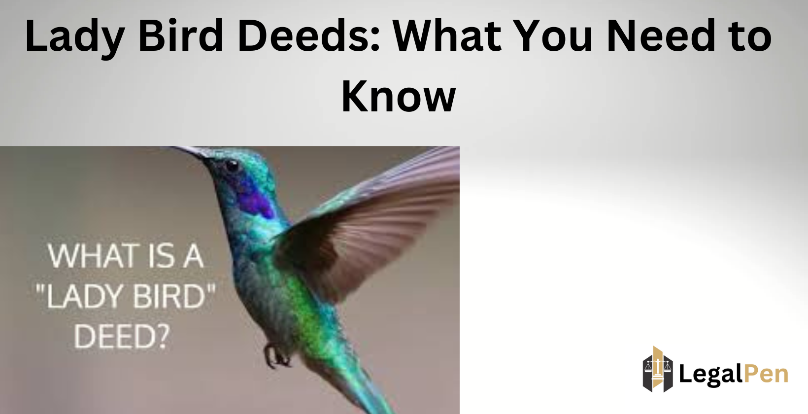Lady Bird deed estate planning guide.